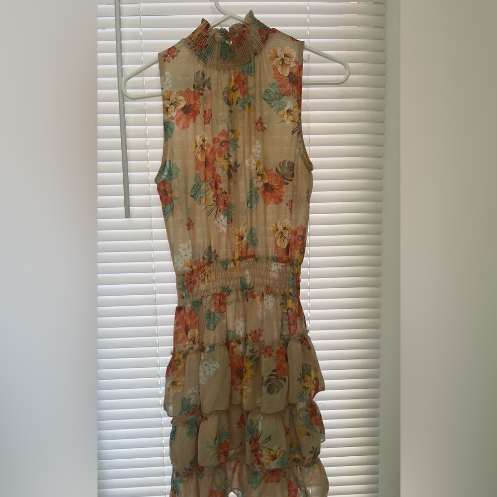 Ruffled summer dress